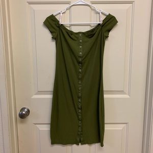 Guess Off both Shoulders Dress